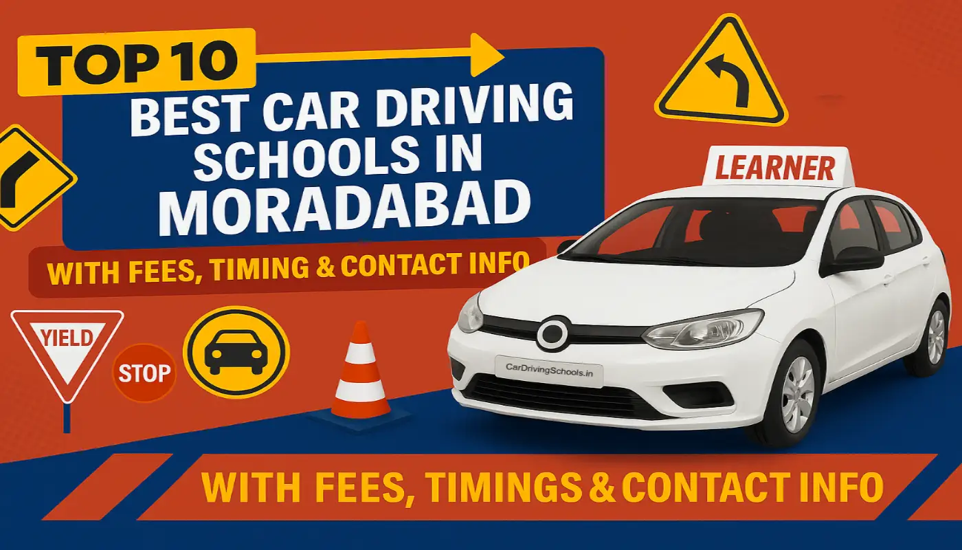 Top 10 Best Car Driving Schools in Moradabad with Fees & Contact